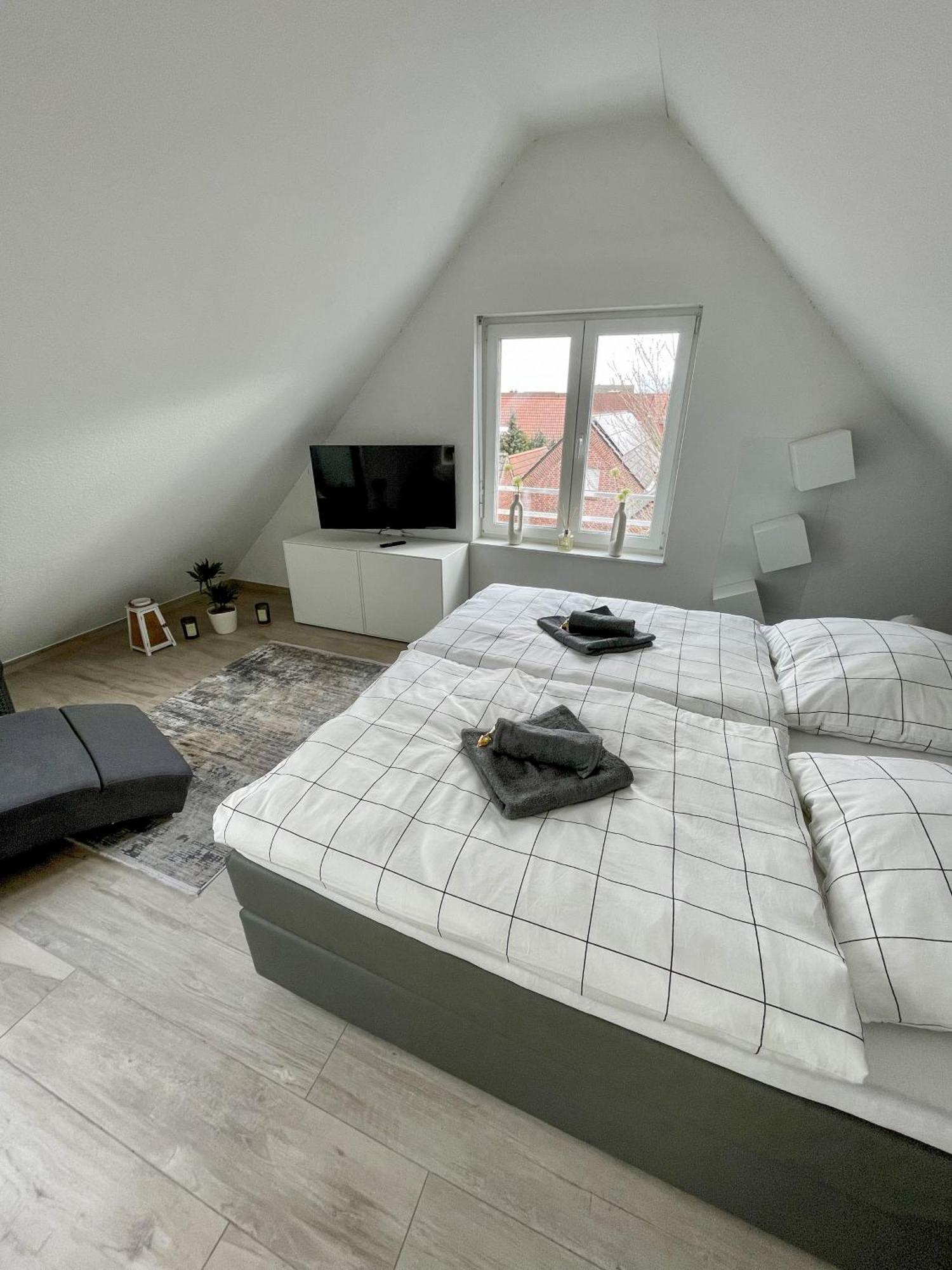 Ahaus: Stadtoase Mit Terrasse & Privater Garage Dış mekan fotoğraf