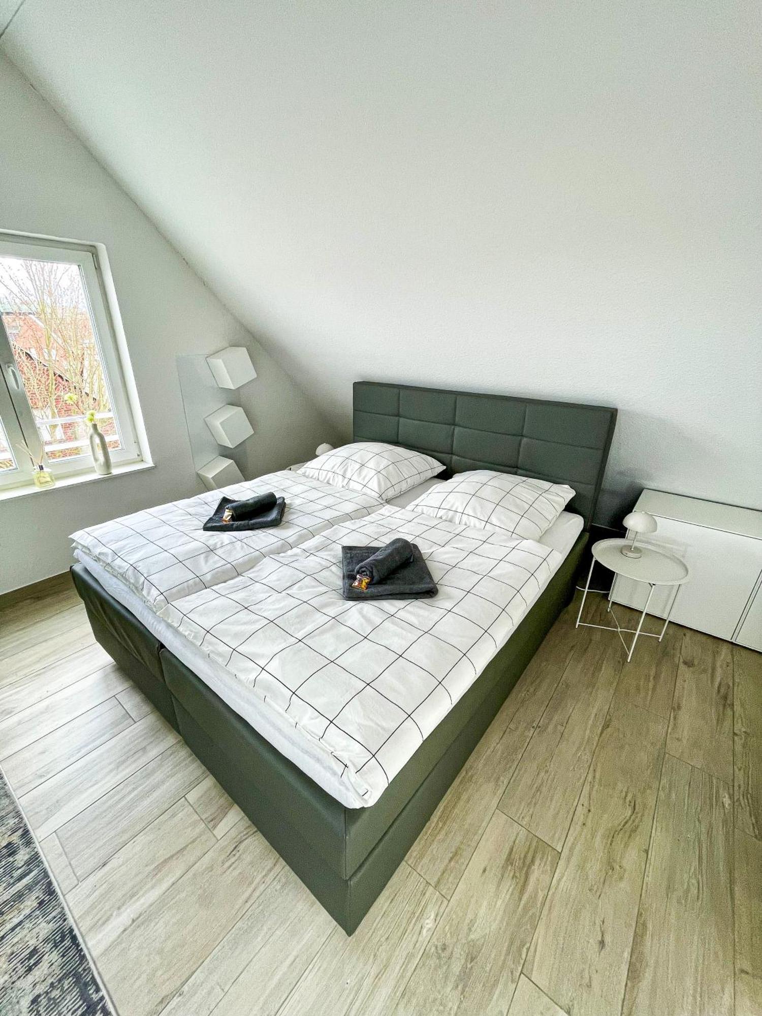 Ahaus: Stadtoase Mit Terrasse & Privater Garage Dış mekan fotoğraf